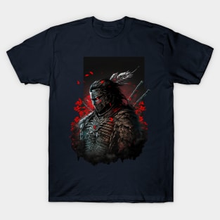 Japanese anime samurai T-Shirt